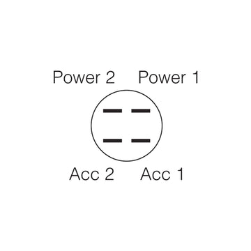 Narva 60090BL Off/On Push/Push Switch