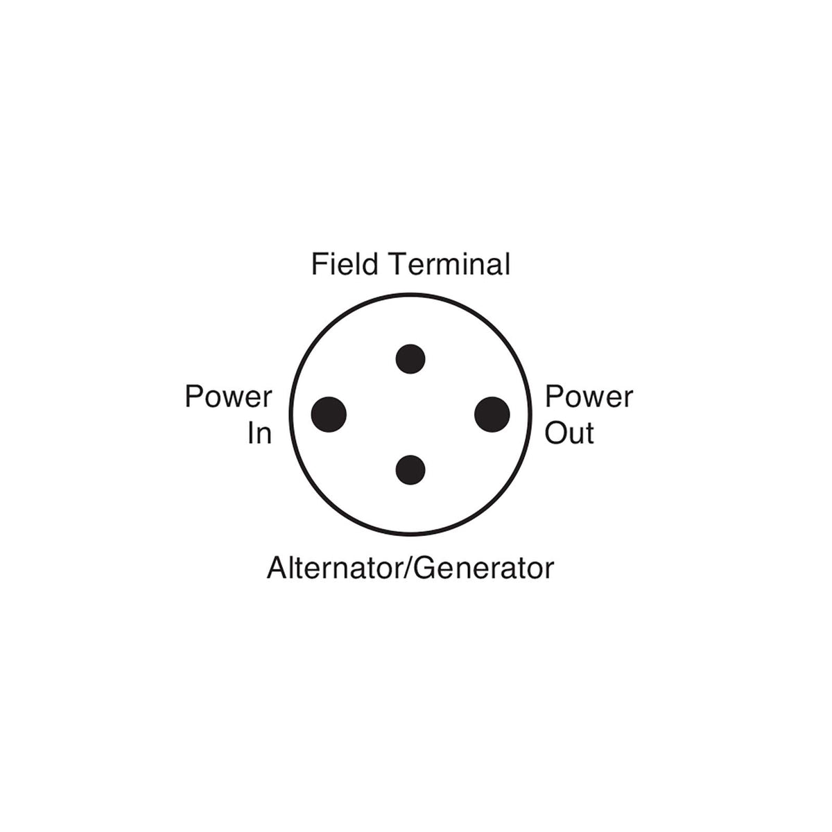 Narva 61070 Battery Master Switch Lever Type